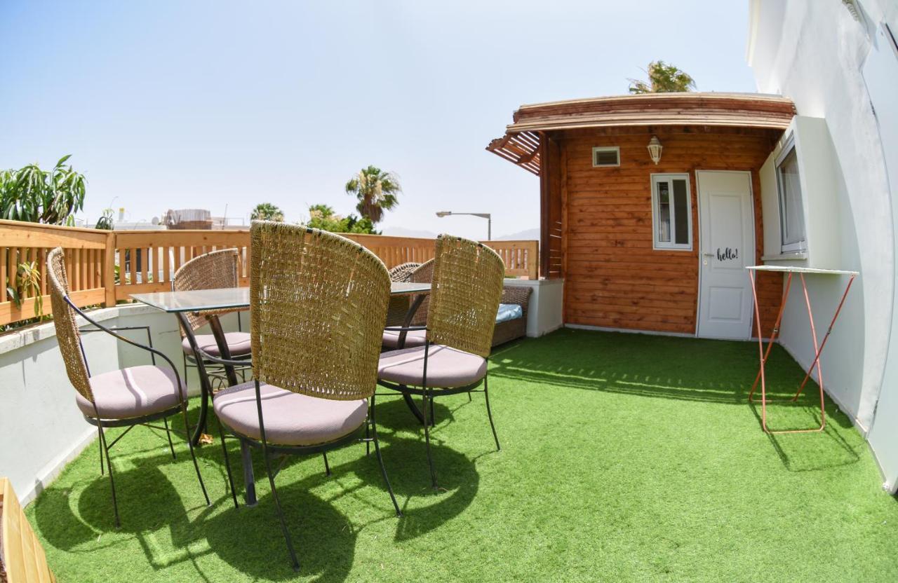 Sunshine Suite Boutique Only 5 Min Walk To The Beach - By Seaelo Ejlat Exteriér fotografie